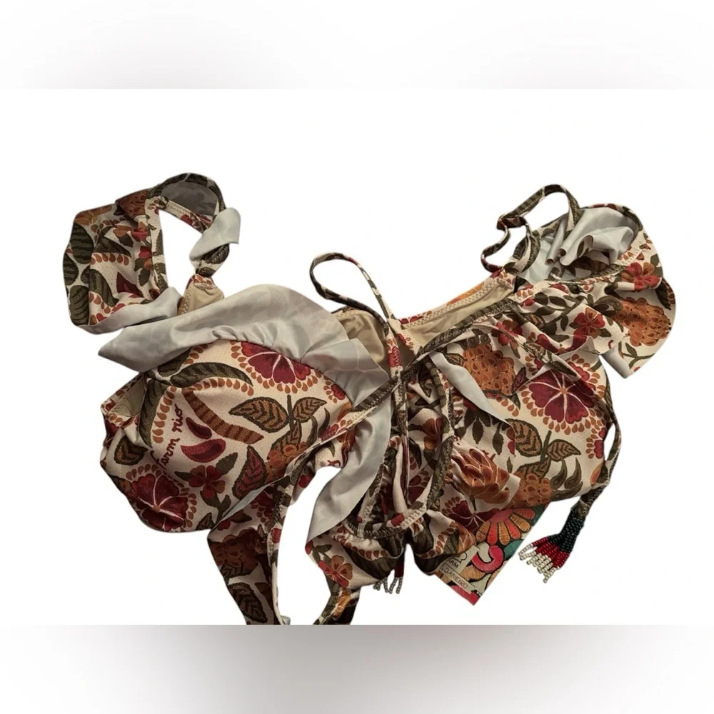 Farm Rio Ruffled Bikini Top - Picture 3 of 6